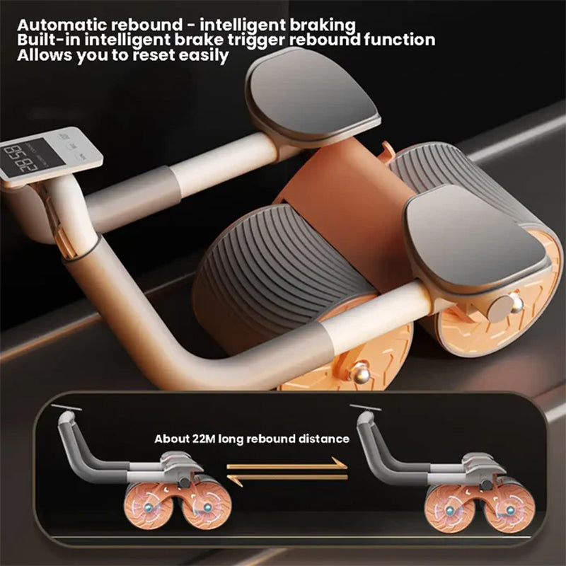 Automatic Rebound Ab Abdominal Exercise Roller - CATCH DROPSHIP