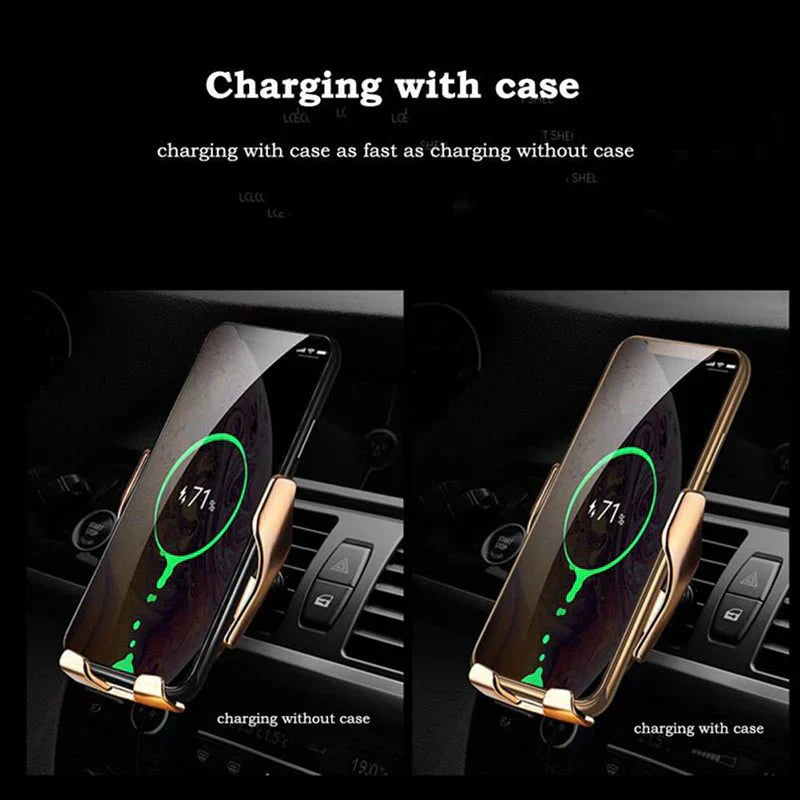 Auto Clamping Wireless Car Charger - CATCH DROPSHIP